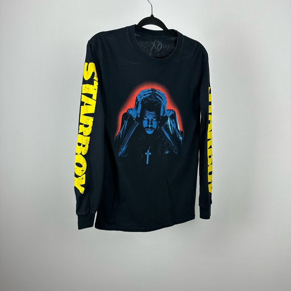 The Weeknd Starboy Legend of the Fall Arena Tour Long Sleeve T-Shirt Size S